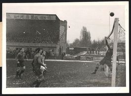 Fotografie Ansicht Berlin, Fussballspiel