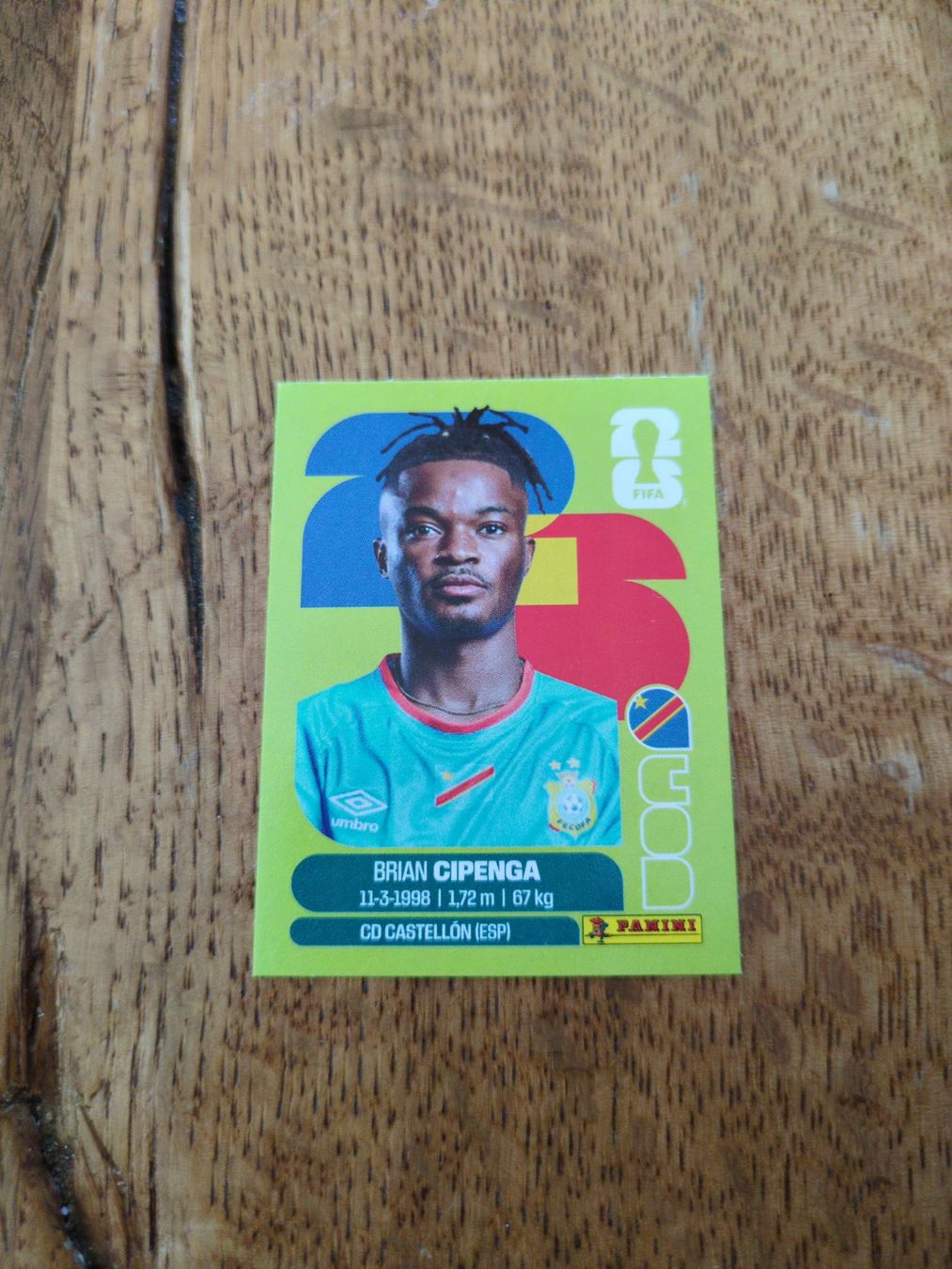 Sticker: 2026 Panini World Cup Cipenga COD 17 Sticker – Nuovo (secondo la descrizione) da Oberglatt ZH venduto da Hulkbrickster