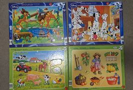 4 Puzzles, Fr. 3.00/Stk. Oder Fr. 10.00 alle zusammen