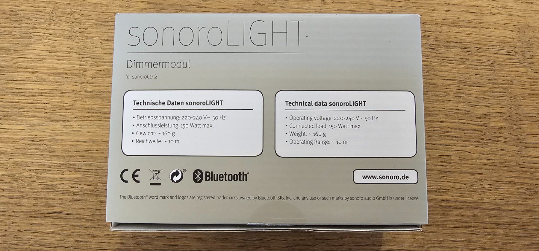 Interruttori: Sonoro Light Dimmermodul Nr.2 – Nuovo e nell'imballaggio originale da Küttigen venduto da FuturePlanet 4