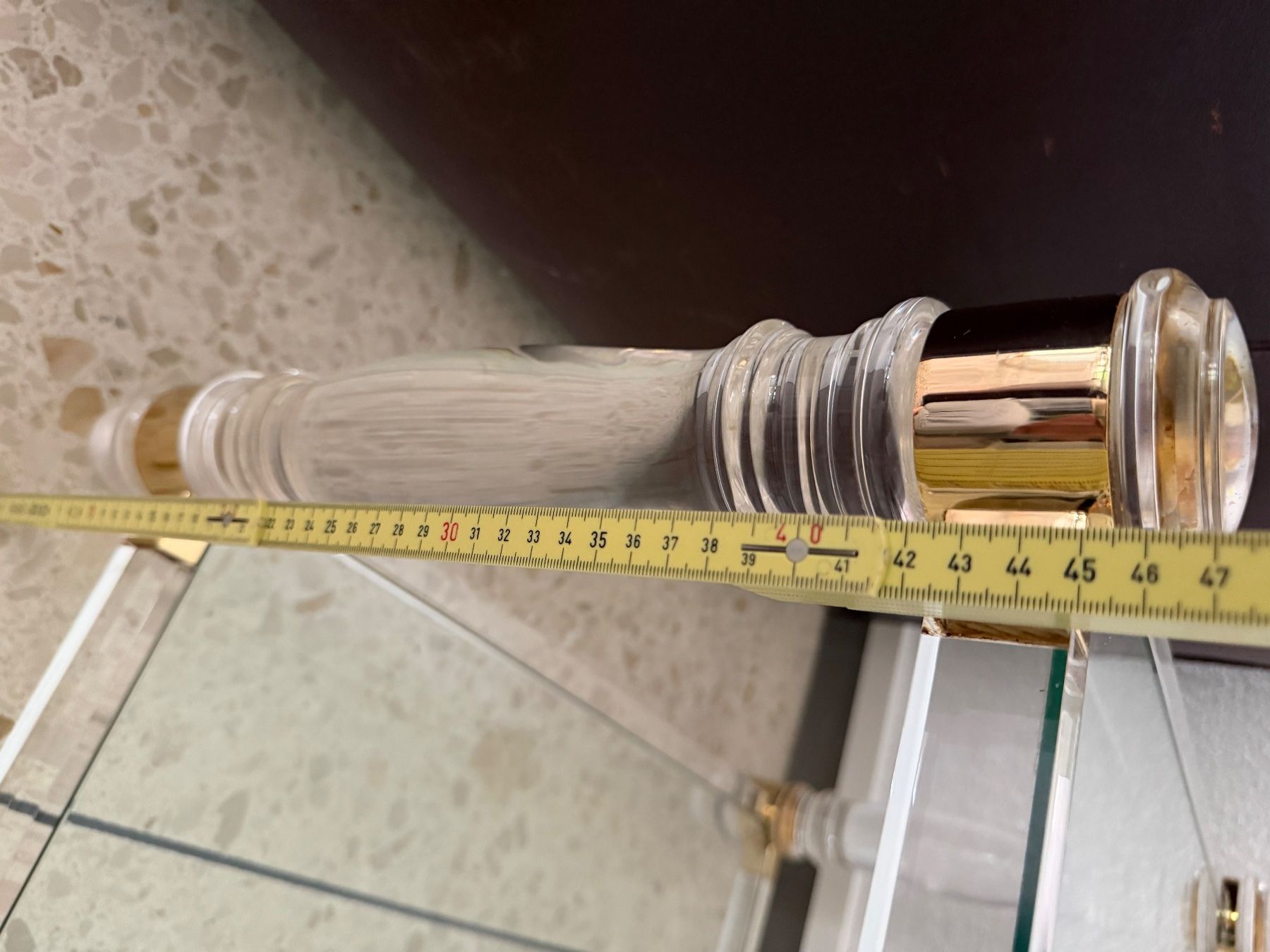 Tavoli: Wunderschöne Acryl/Plexiglas  vergoldet Top Zustand – Usato da Solothurn venduto da anni22 9