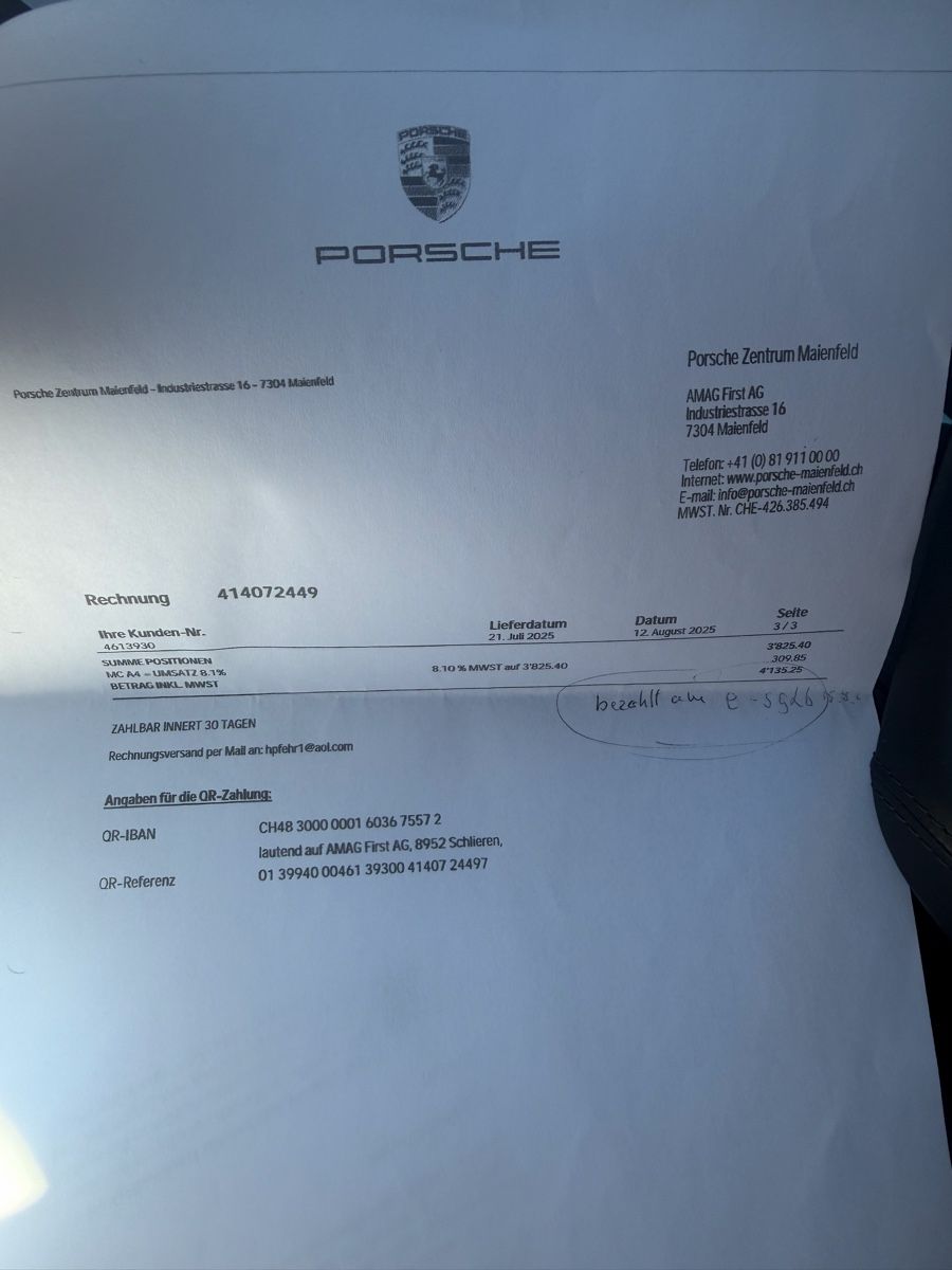 Porsche Automobili: Porsche Panamera S4 – Nuovo (secondo la descrizione) da Uster venduto da Ninii003 7