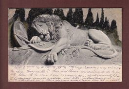 LUZERN - Löwendenkmal - 1904