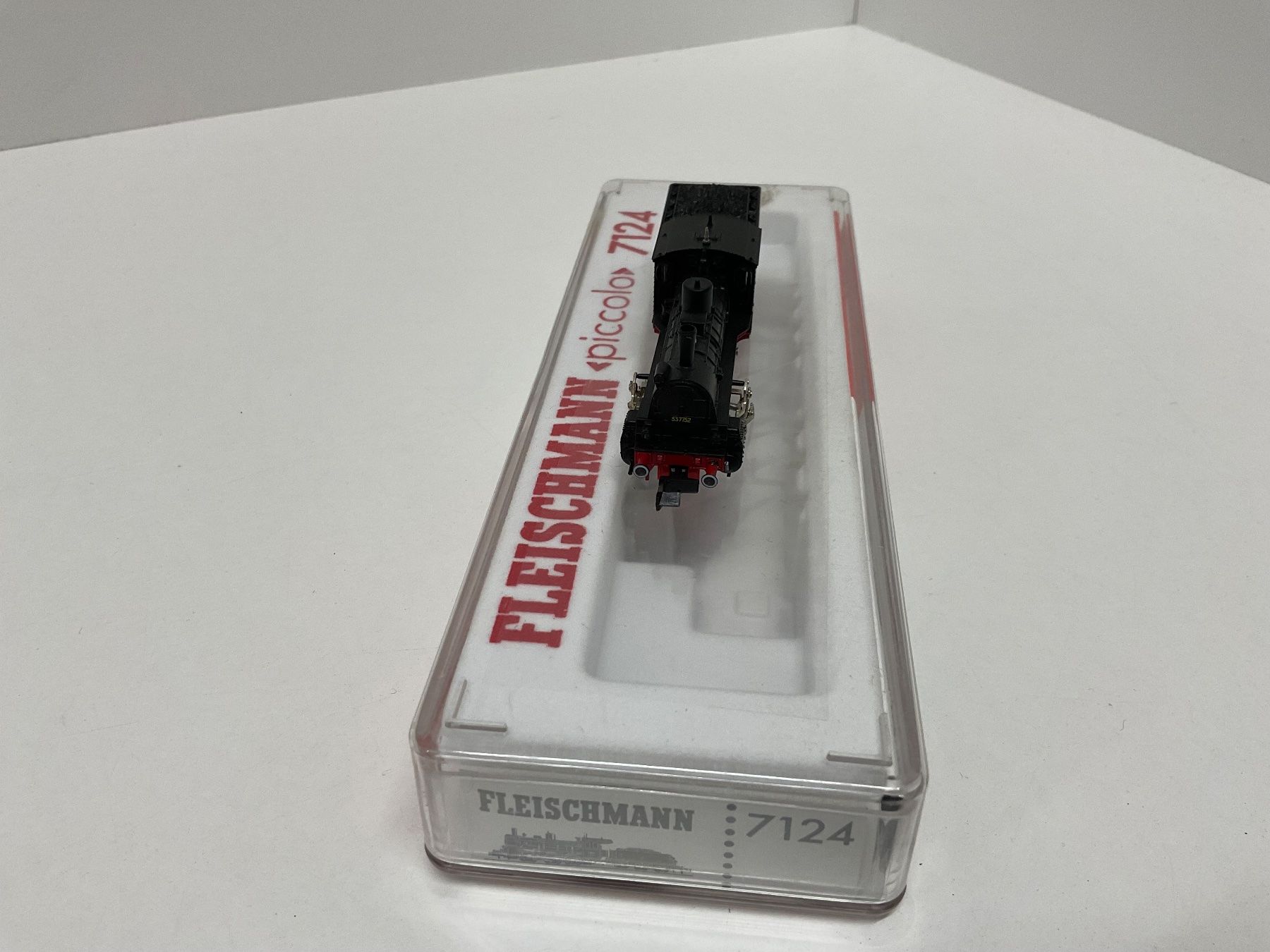Fleischmann Modellini di ferrovie: Fleischmann piccolo 7124 Dampflok BR53, Bespielt Gest.defekt – Usato da Chur venduto da Chur75 1