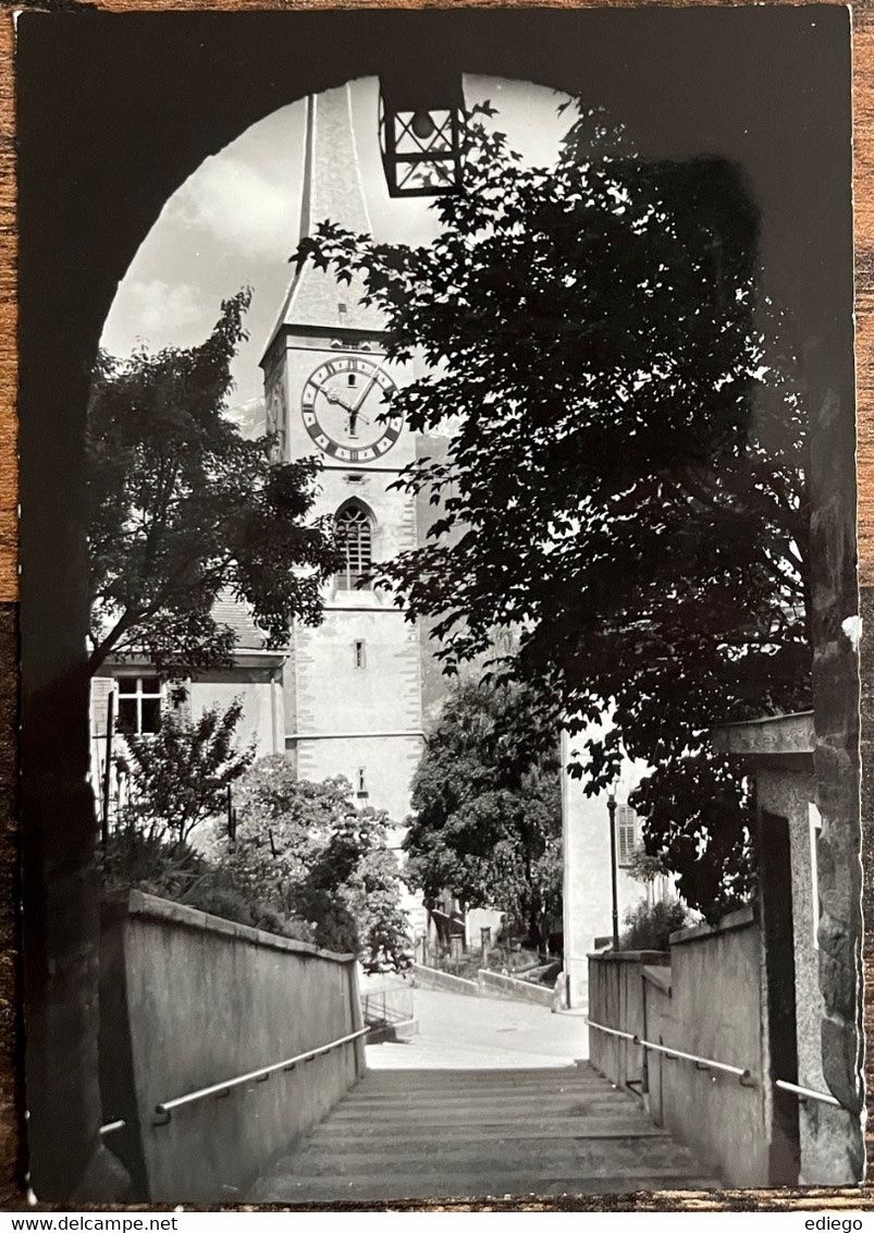 Cartoline postali: AK:  CHUR - MARTINSKIRCHE – Usato da Lutry venduto da Ediego
