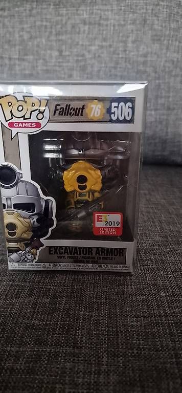 Figuren: Funko Pop Nr. 506 Fallout 76 Excavator Armor – Gebraucht aus Birr von eisnov95