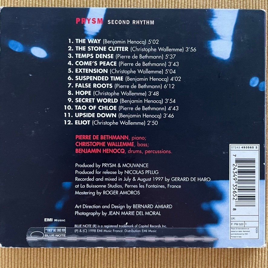 CD: Prysm – Second Rhythm (CD Blue Note) 1997 Digipack – Usato da Zug venduto da Mirare9 2