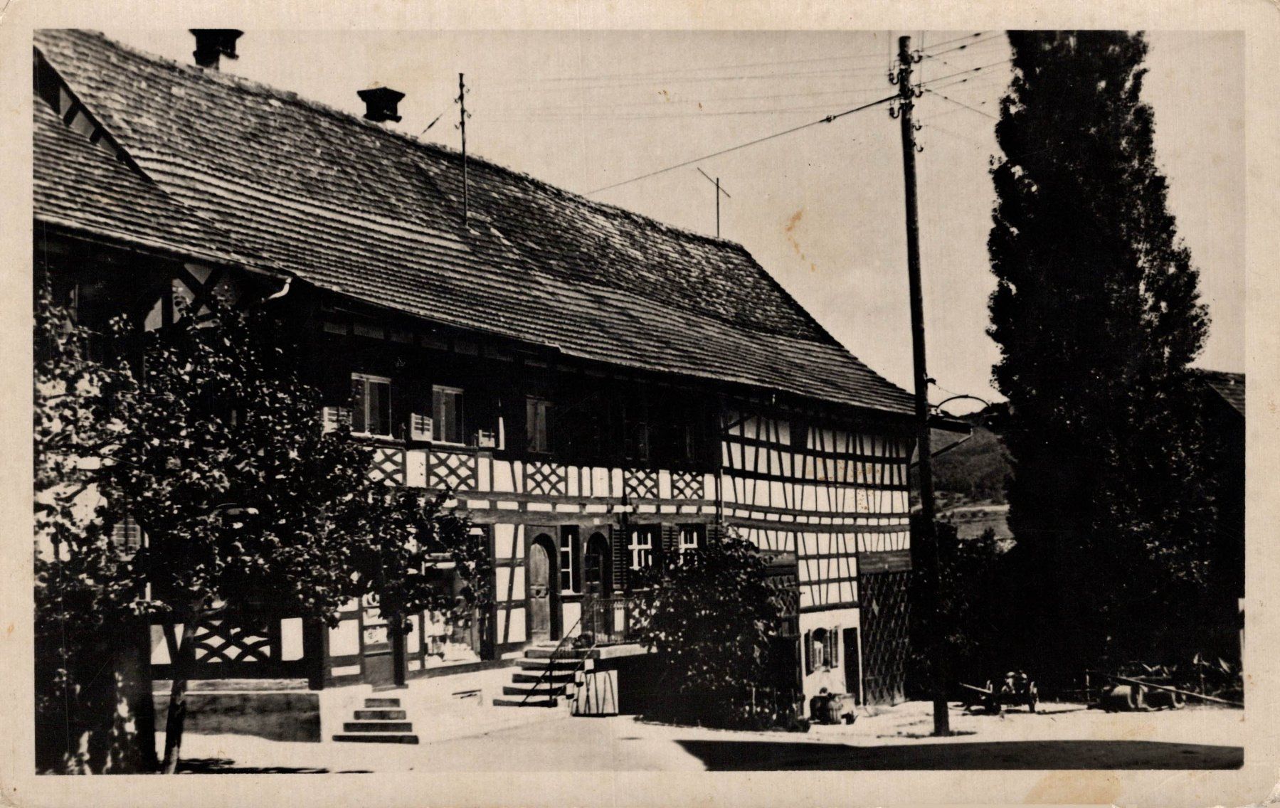 Cartoline postali: Fachwerkhaus (Guntalingen) – Usato da Bronschhofen venduto da Astore