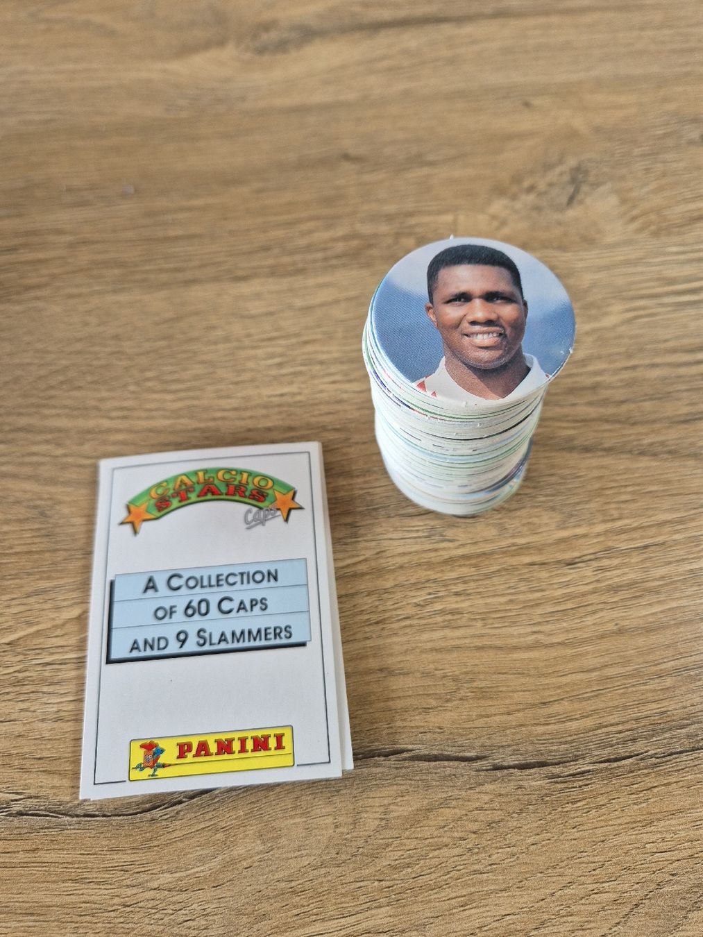 Panini Sammelbilder & Trading cards: Collection complète Panini Calcio Stars Pogs/Caps – Neu (gemäss Beschreibung) aus Choëx von Stoj 2