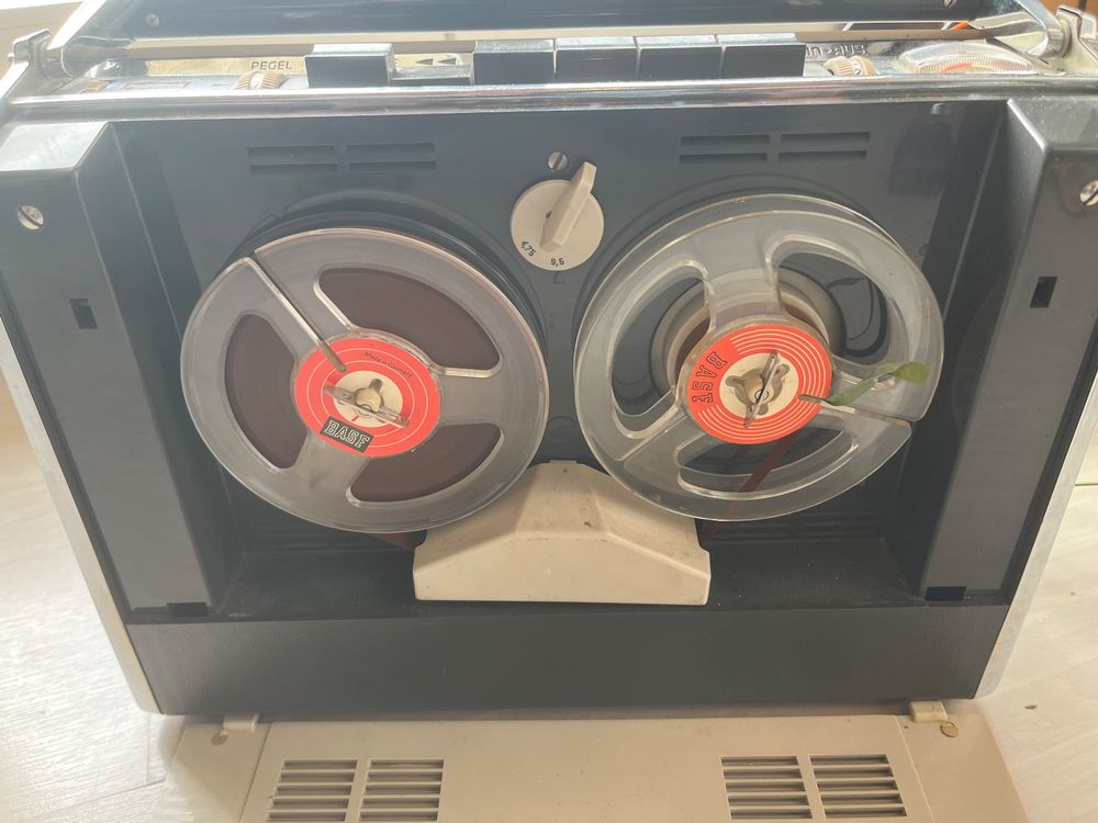 Magnétophone Portable Vintage GRUNDIG C450 - Occasion Fonctionnel