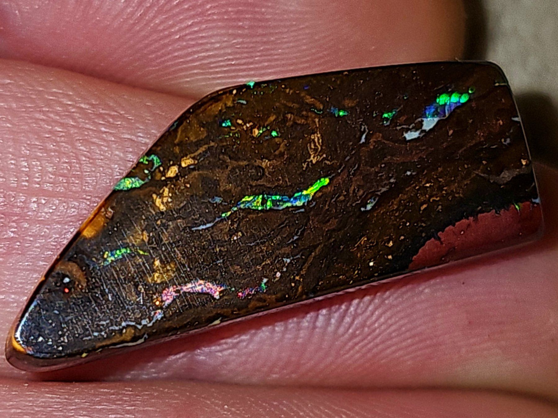 Edelsteine: 32.3ct Boulder Opal aus Koroit, Australien – Neu und originalverpackt aus Uerkheim von Winwinner 1
