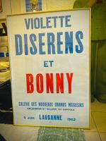 Affiche vintage Lausanne