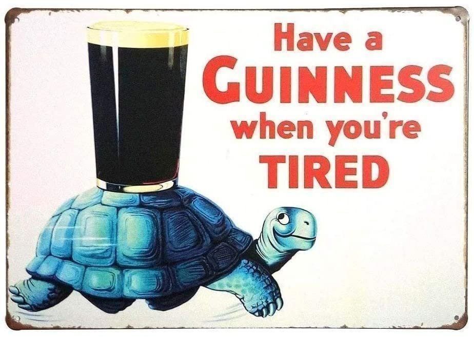 Guinness Insegne: Plaque vintage Blechschild Guinness – Nuovo e nell'imballaggio originale da Uvrier venduto da AlpineTreasures