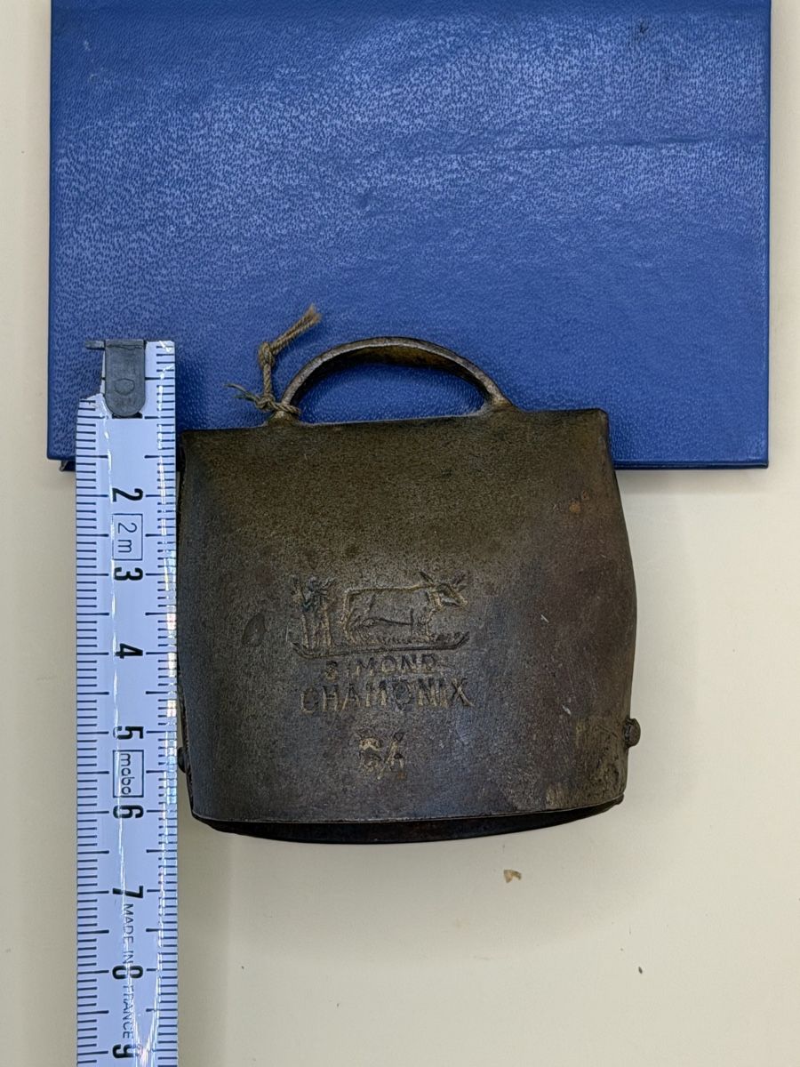 Chamonix Campanacci mucche: Alte Kuhglocke Simond Chamonix Original Glocke – Usato da Genève venduto da sho_67qj 5