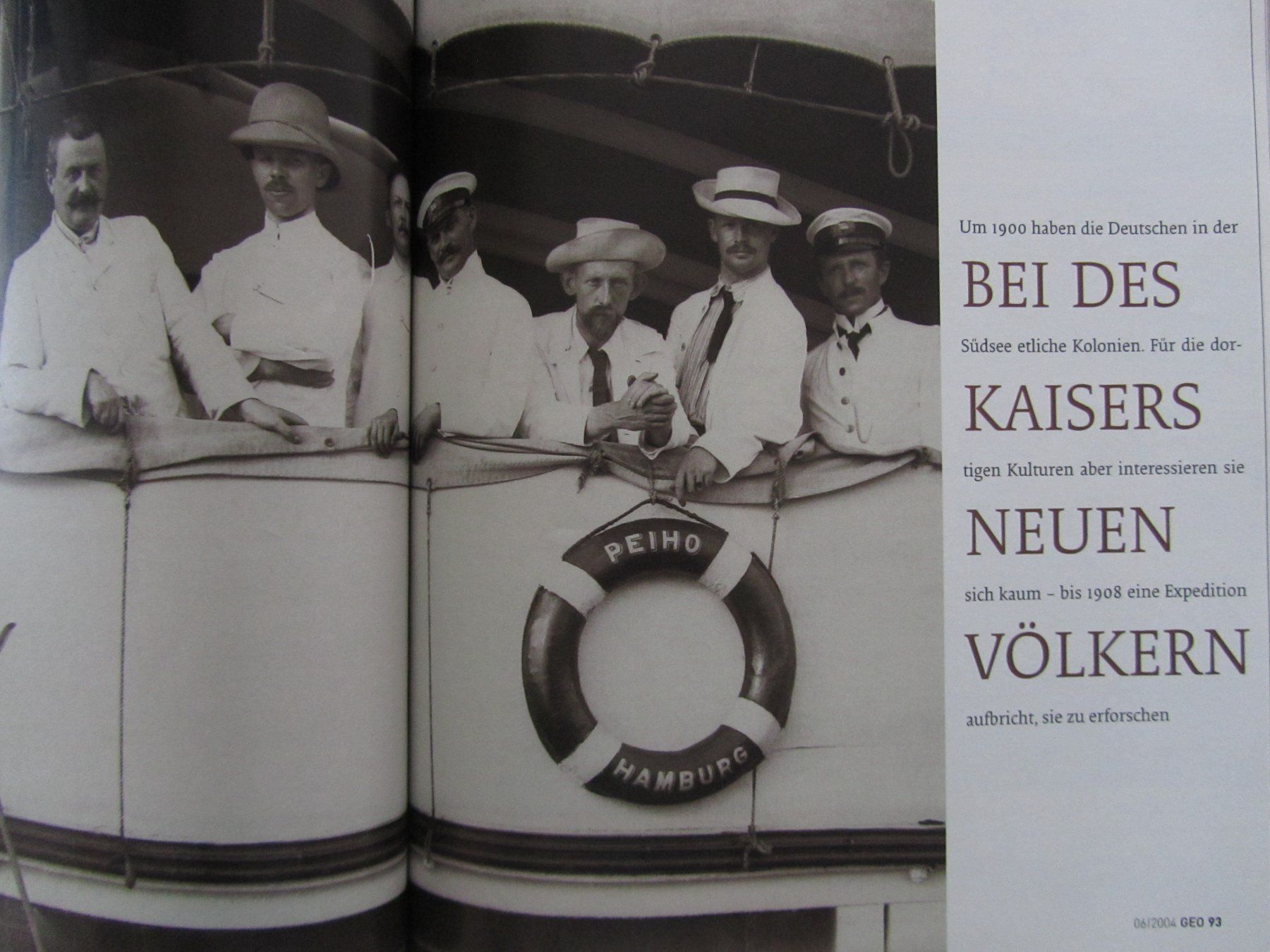 Revues & Magazines: Geo Nr. 6 vom Juni 2004 – D'occasion à Weiningen ZH par dietsch57 5