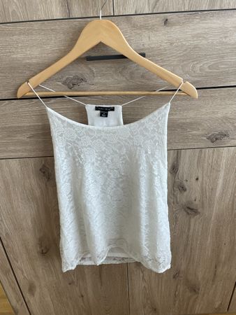 Amisu Top, Grösse M, weiss