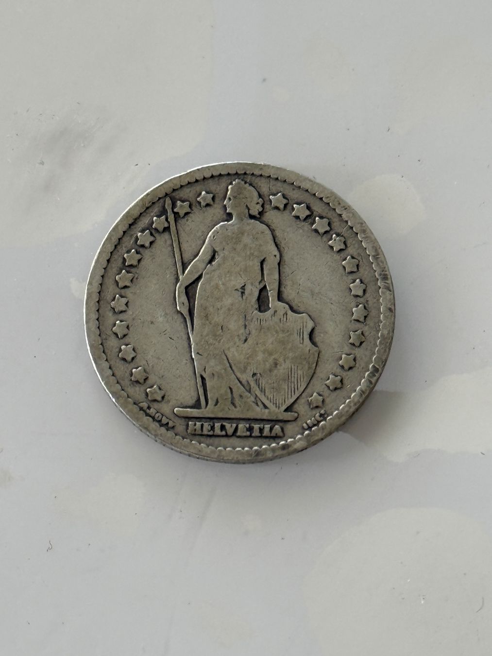 Tutti le monete: 1 Franken 1887  Rar – Usato da Wallisellen venduto da SWISS_SILVER1 1