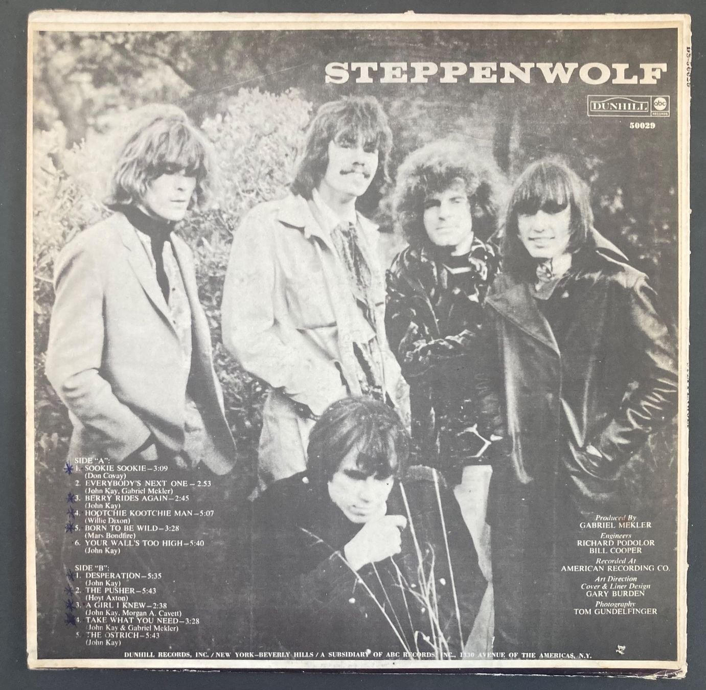 Schallplatten: STEPPENWOLF - STEPPENWOLF – Gebraucht aus Poliez-Pittet von Newtown-Records 1