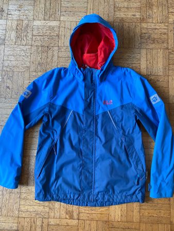 Jack Wolfskin Regenjacke, Gr. 140, Texapore