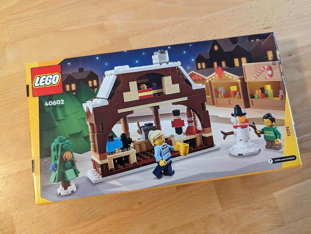Lego Spielzeuge: LEGO 40602 - Weihnachtsmarktstand – Neu und originalverpackt aus Zürich von RumbleInTheJungle 1