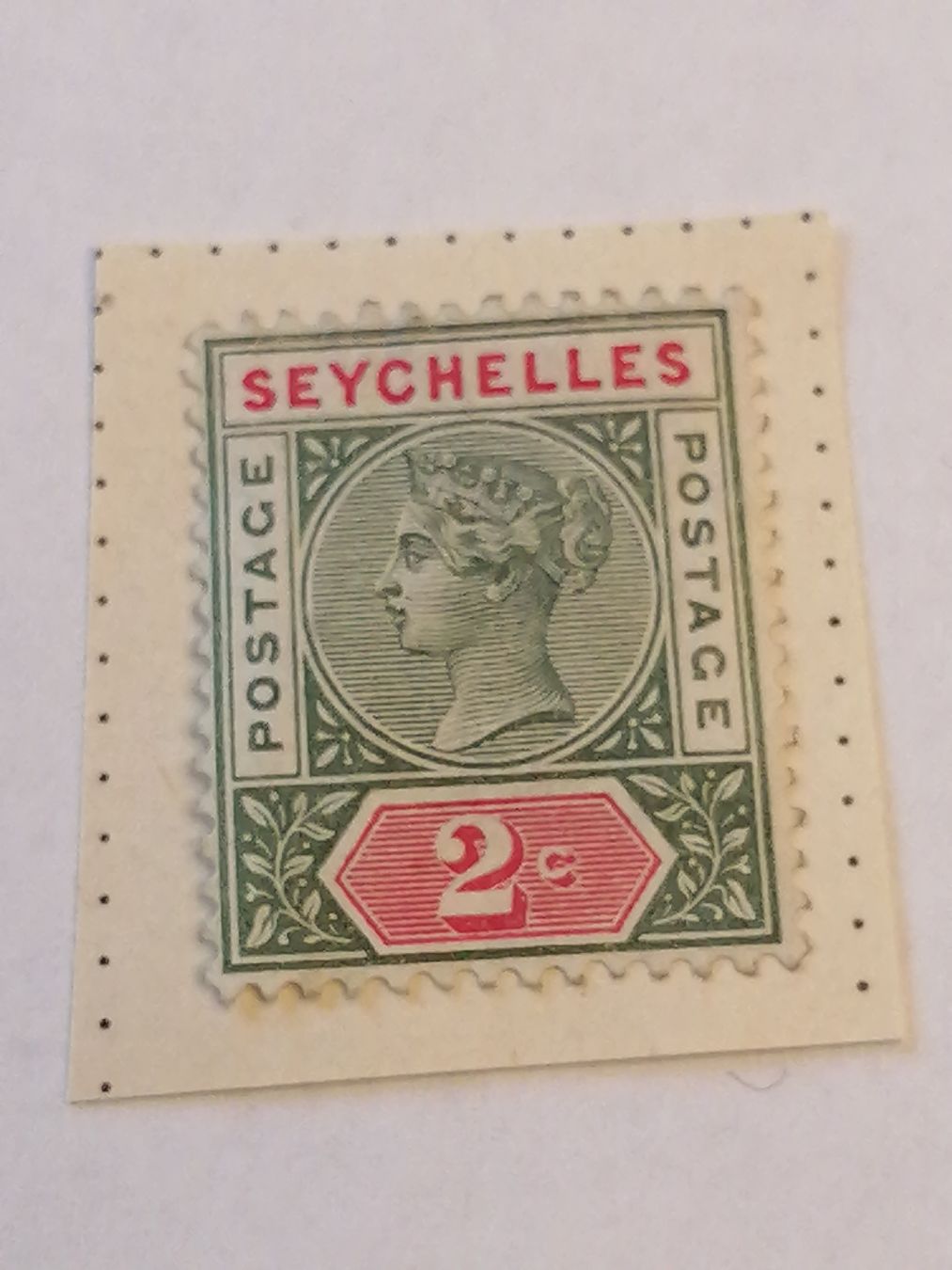 Tutti i francobolli: Seychellen um 1890 – Usato da Happerswil venduto da tschergi