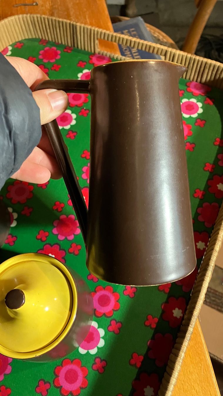 Geschirrsets: Service à café Kaffee vintage Italy deko – Gebraucht aus St-Cierges von LeRegain 3