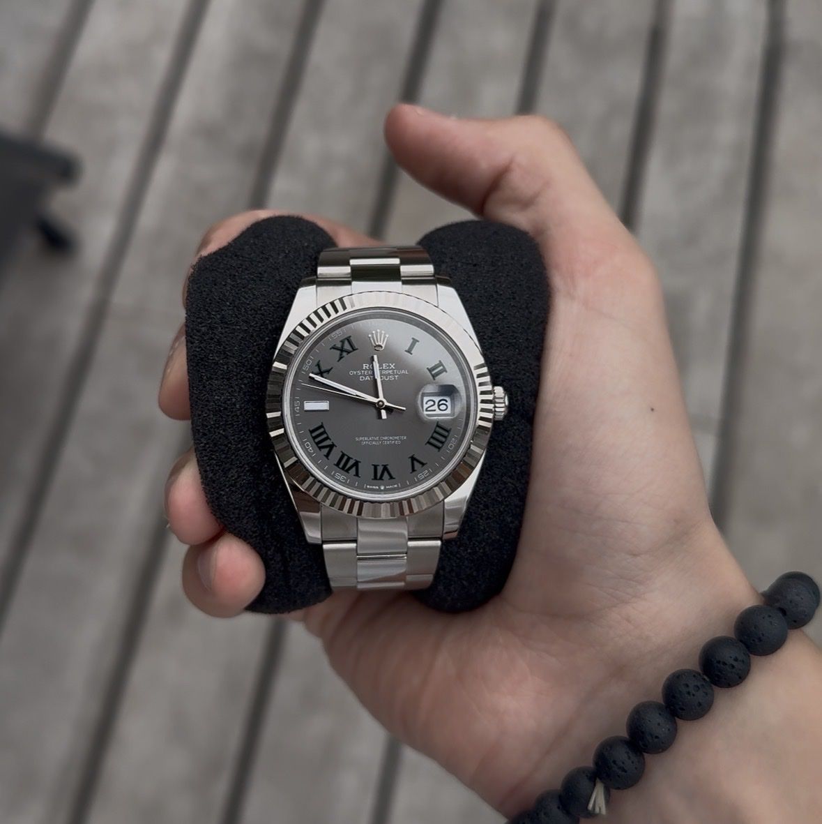Rolex Uhren: Rolex Datejust 41 Wilbledon – Neu (gemäss Beschreibung) aus Zürich von nol_8yf2 3