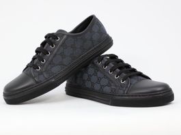 GUCCI Herren Sneaker in schwarz Gr. 9 / 43/44