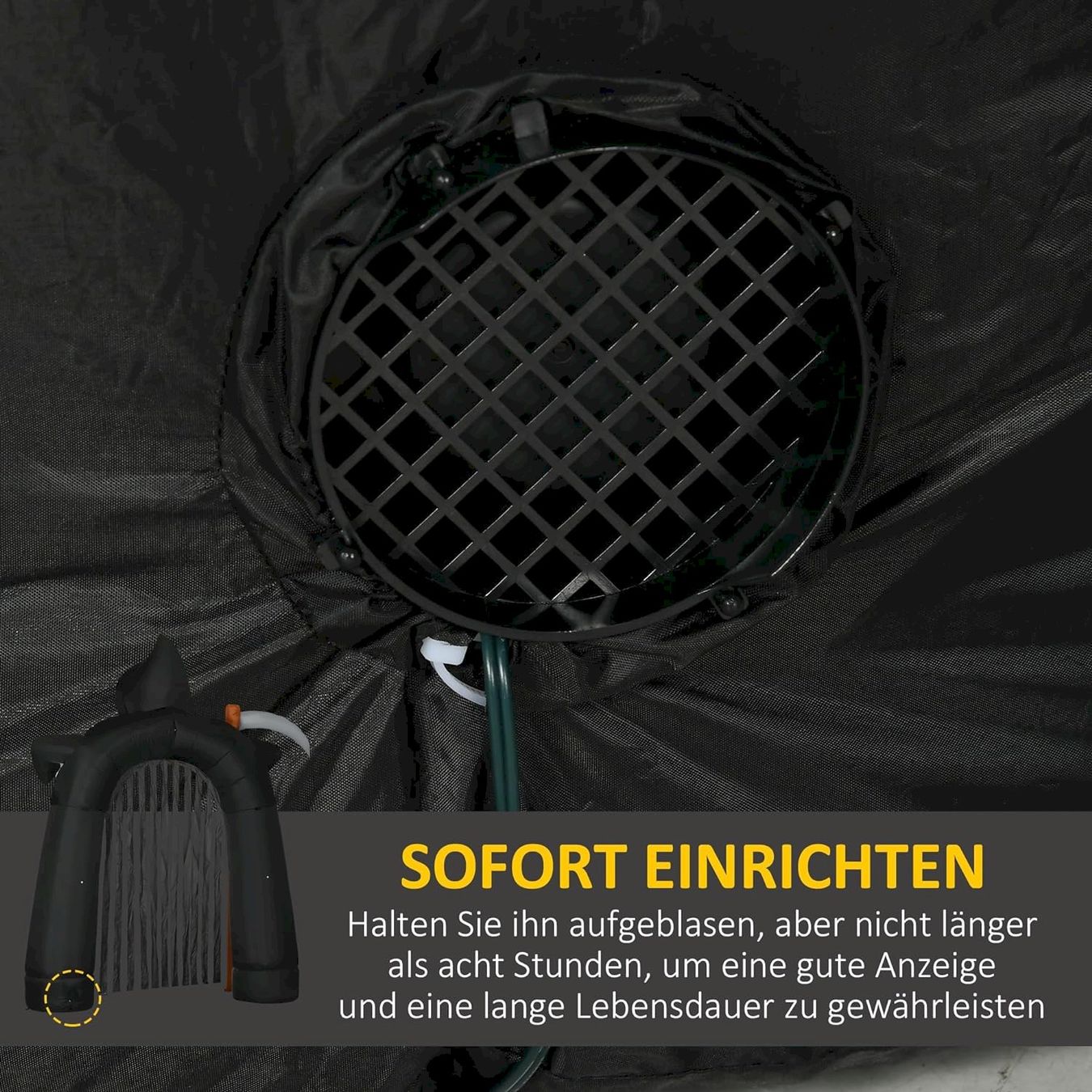 Altre Decorazioni per giardino: Große Halloween-Gartendekoration – Nuovo e nell'imballaggio originale da Bottighofen venduto da zaap 5