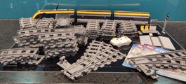 Lego Zug #60197 mit zusätzlichen Schienen