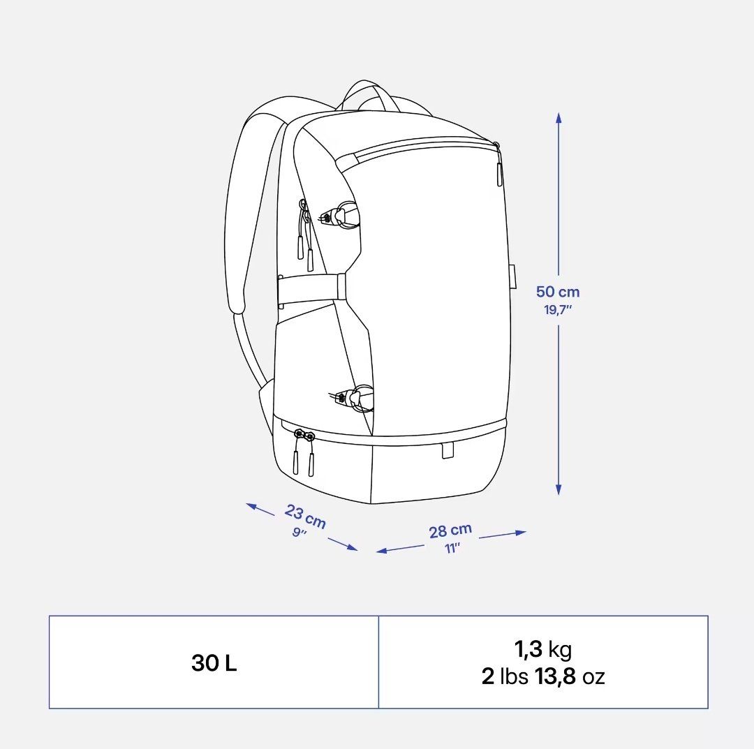Decathlon Sacs à dos: Quechua Wanderrucksack Arpenaz anthrazit – D'occasion à Bern par hitomi112 5