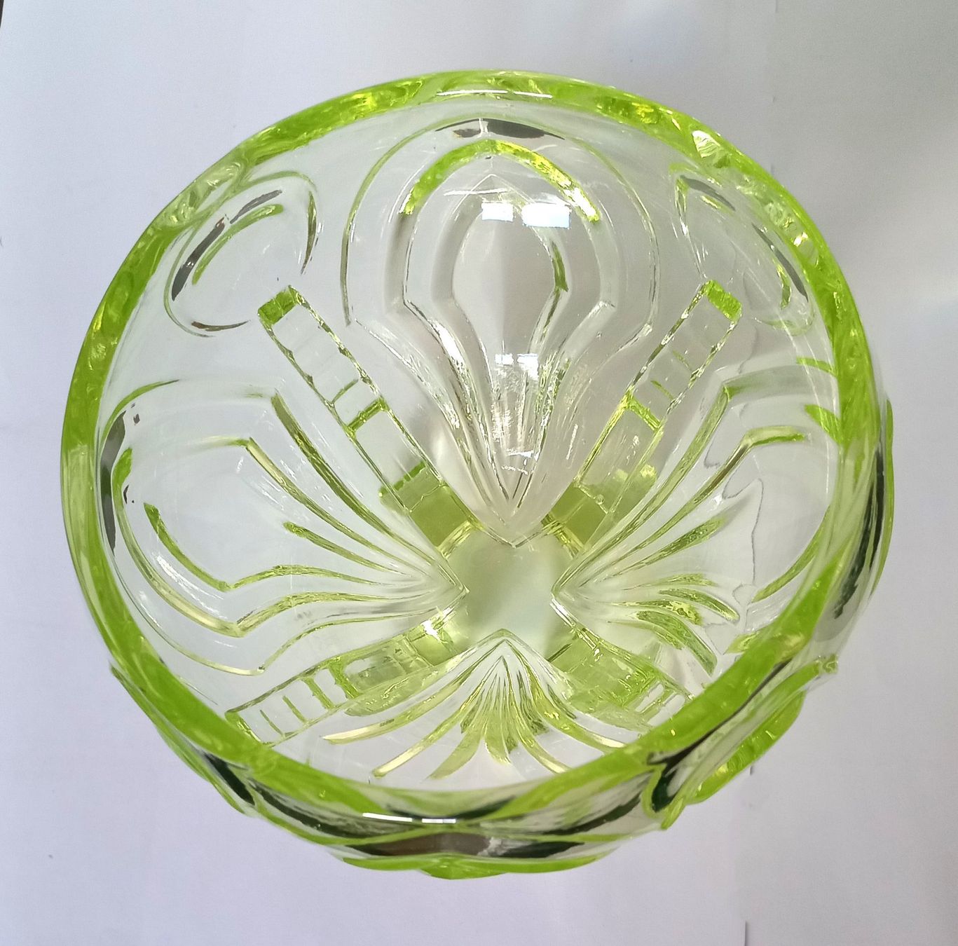 Vasi & Recipienti: Sowerby Art Deco Uranglas Blumenvase – Usato da Bévilard venduto da Orscha 3