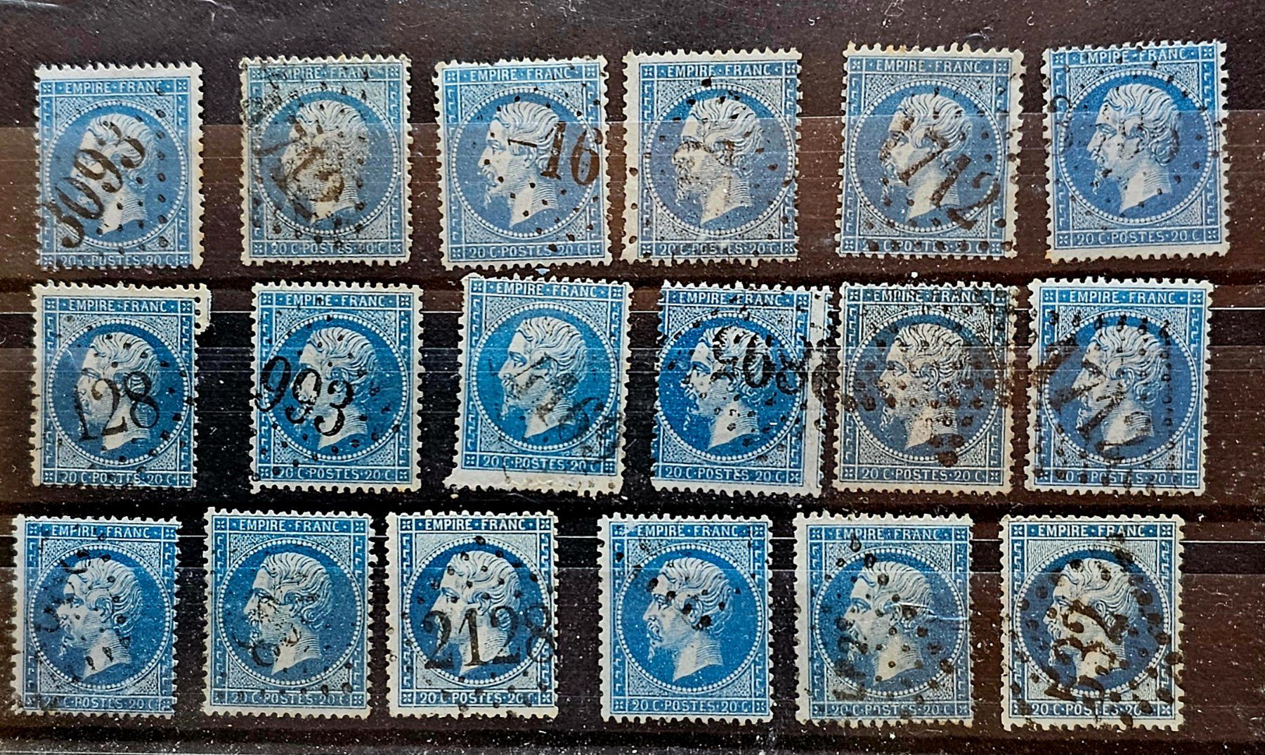 Alle Briefmarken: FRANCE classiques – Gebraucht aus Les Valettes von Nuba1