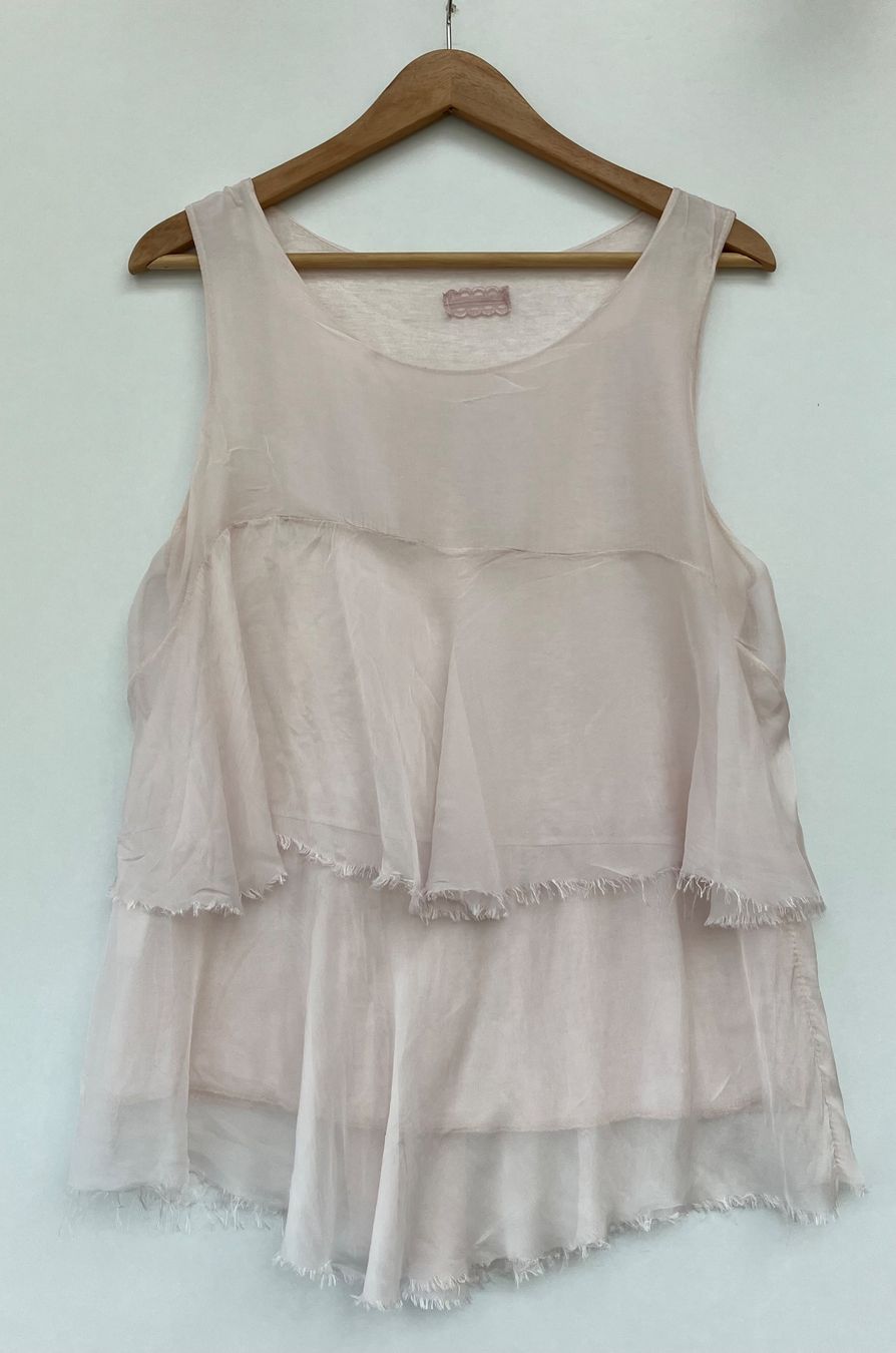 Camicette: Made in Italy Bluse mit Seide Gr.M – Usato da Unterägeri venduto da Jutka_04 5