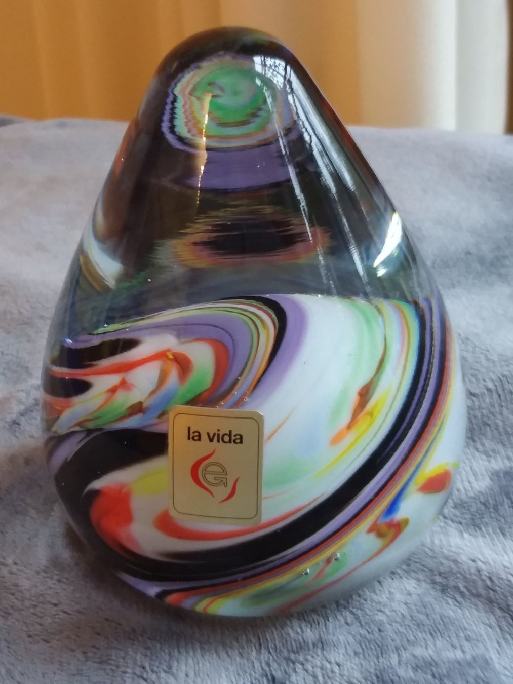 Statuette: La Vida Paperweight Briefbeschwerer Glas Design – Usato da Zürich venduto da Aleick 7