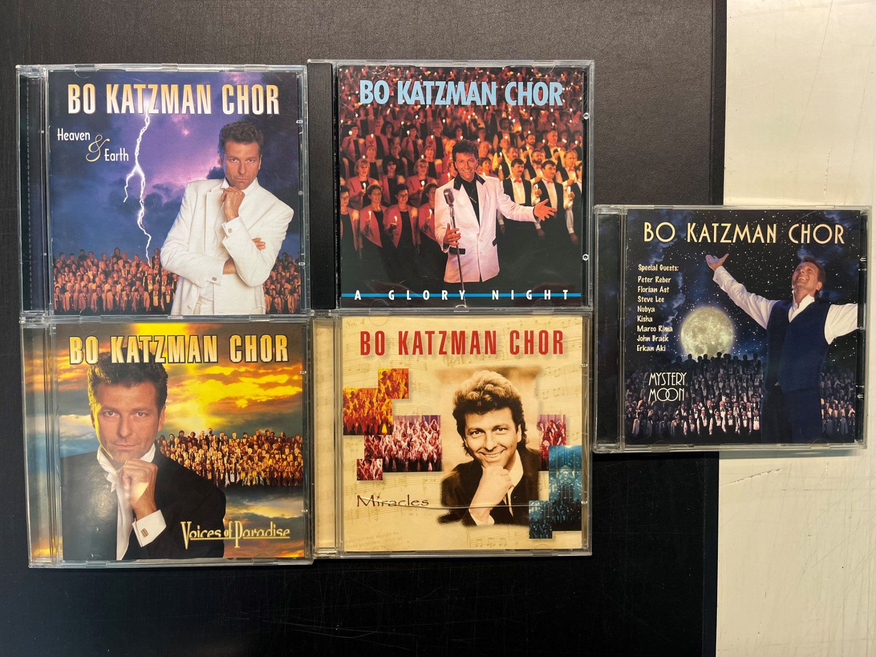CD: Bo Katzman Chor CD Sammlung 5 Stück – Usato da Basel venduto da andipfandi