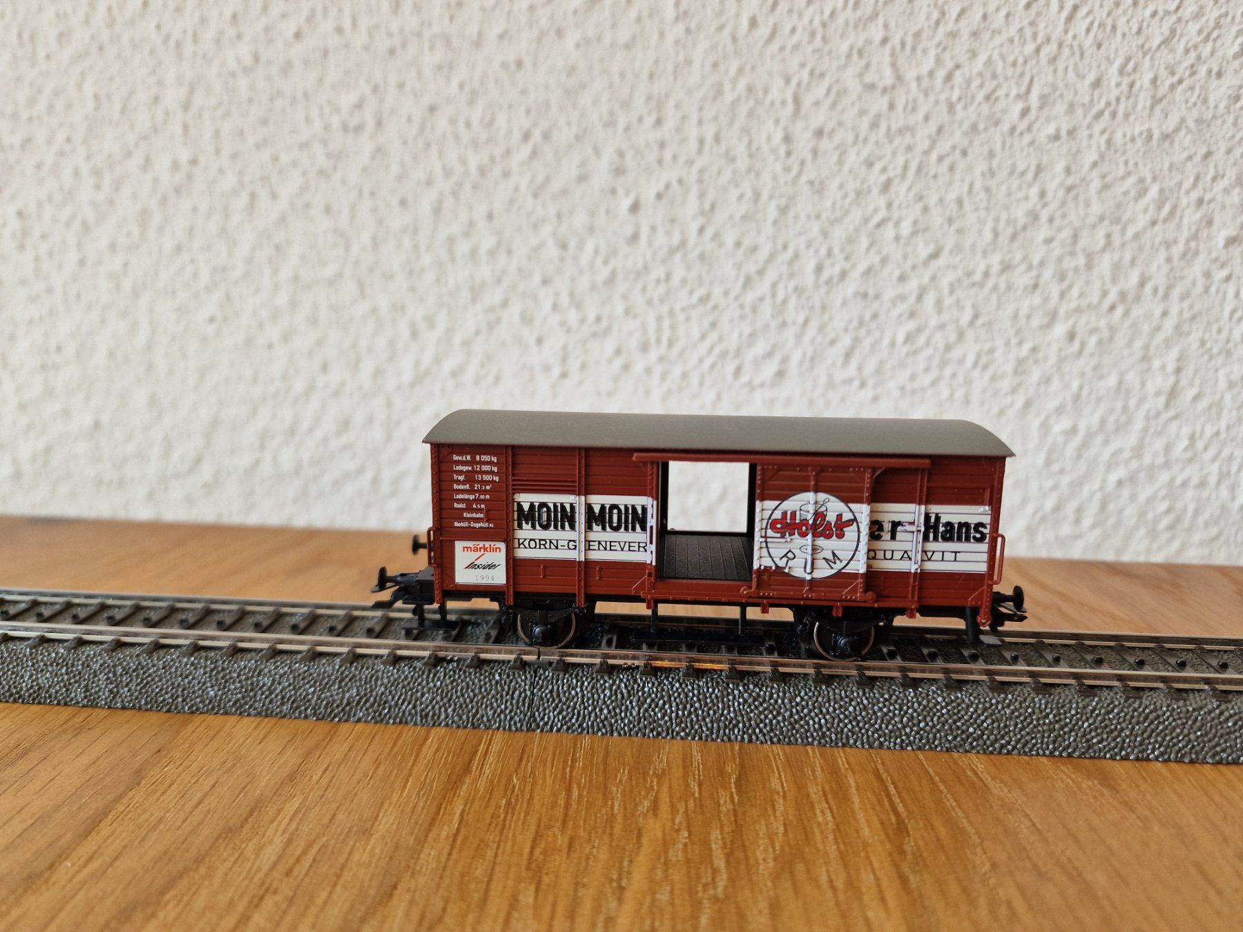 Märklin Modellini di ferrovie: Märklin Güterwagen Blanker Hans H0 – Usato da Matten b. Interlaken venduto da lor_hr9w 1