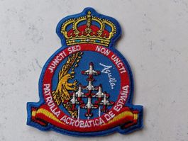 Spanien Kunstflugstaffel Aufnäher/Patch, Top Zustand!