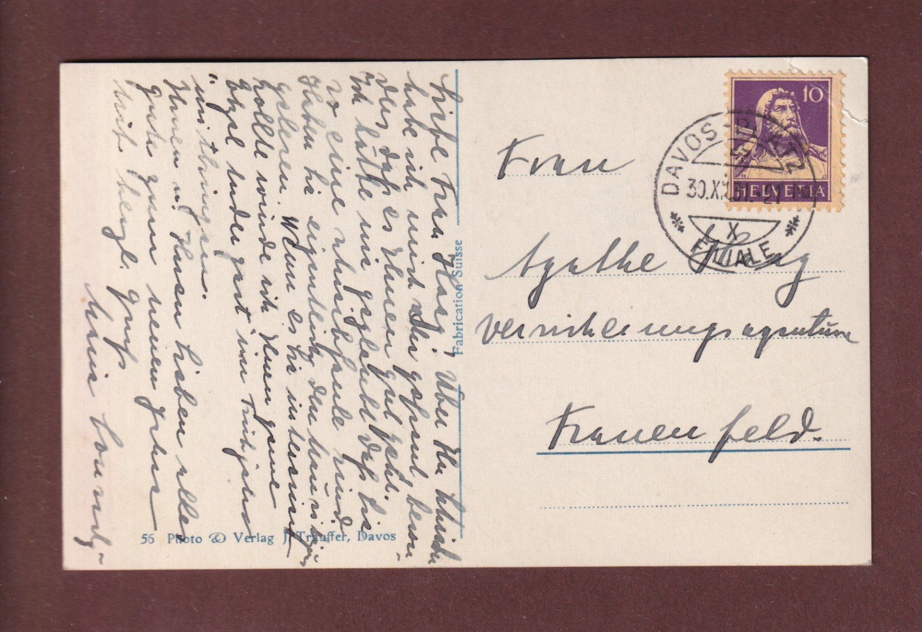 Cartoline postali: SERTIGTAL - Pferdkutsche - 1931 // starker Eckbug // – Usato da Pully venduto da nicecards-shop 1