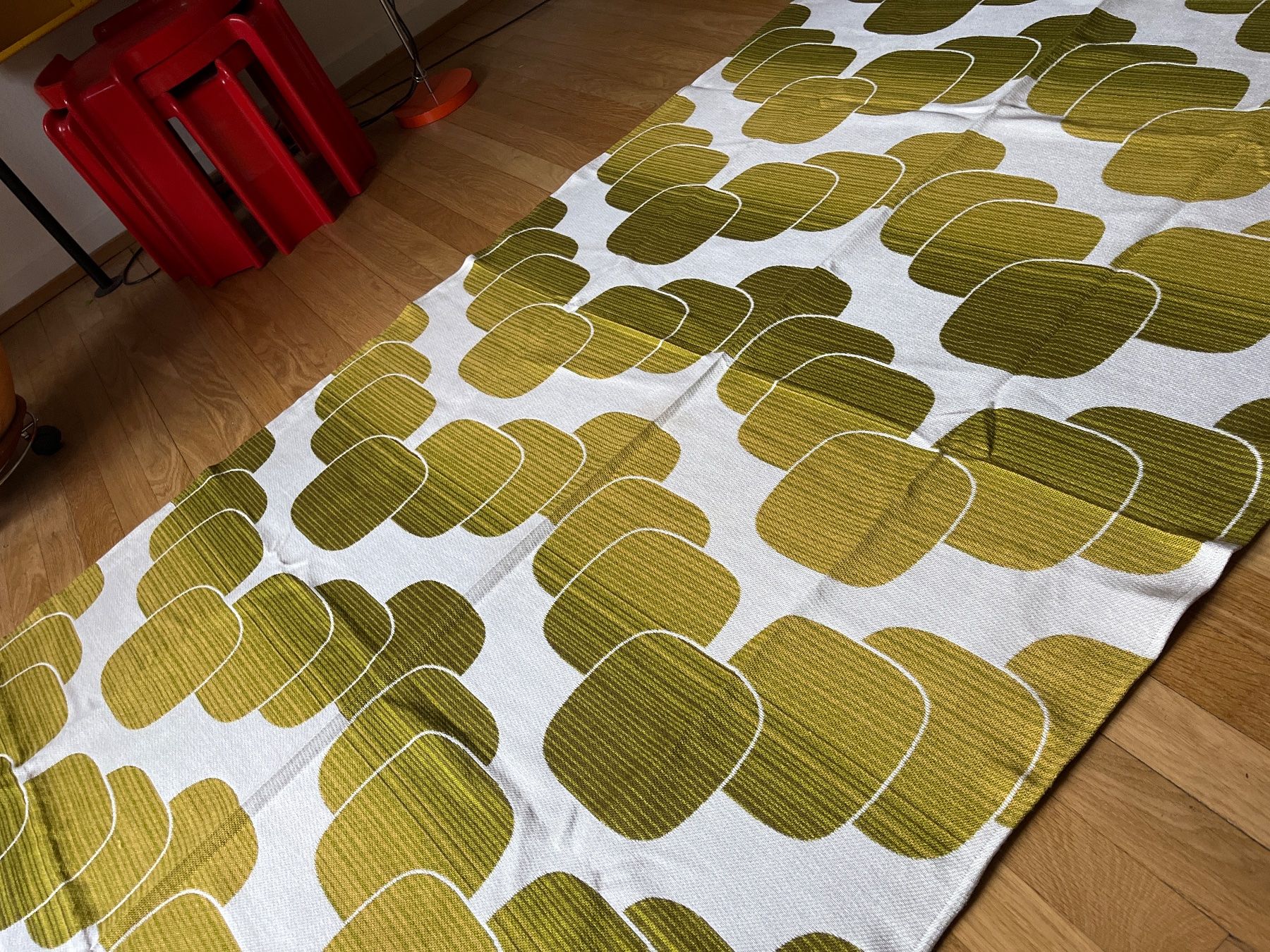 Vorhänge: Vintage Vorhang, Space Age, Mid Century – Neu (gemäss Beschreibung) aus Zürich von Dimitreezer
