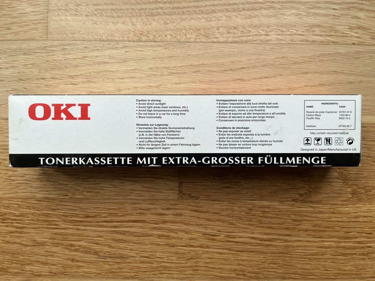 Oki Cartucce per stampanti & toner: Druckerpatrone OKI / Toner – Nuovo e nell'imballaggio originale da Zürich venduto da yeti044 3