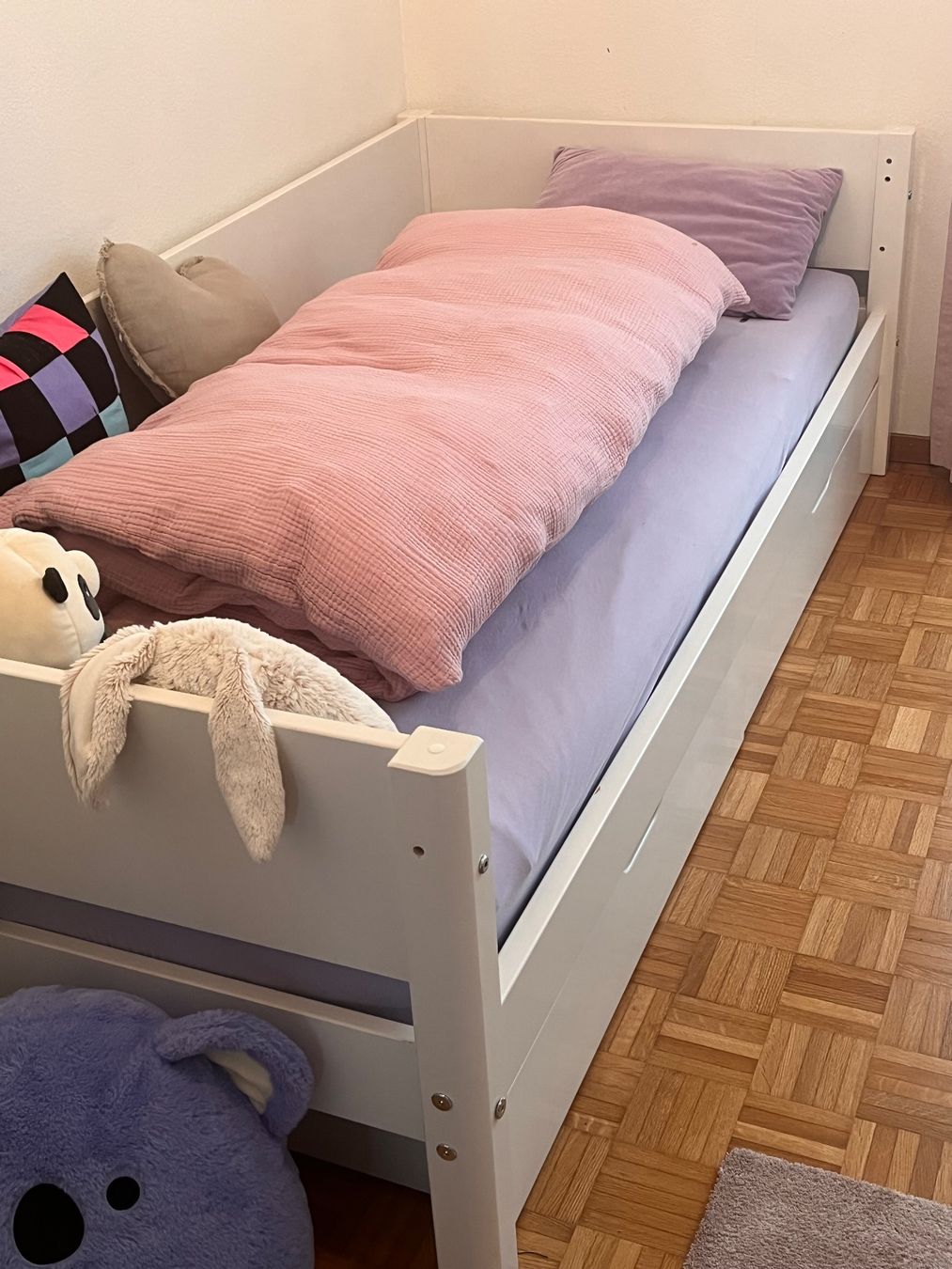 Flexa Letti: Flexa Kinderbett mit Schubladen, Weiss, 90X200cm – Usato da Zürich venduto da TUF12