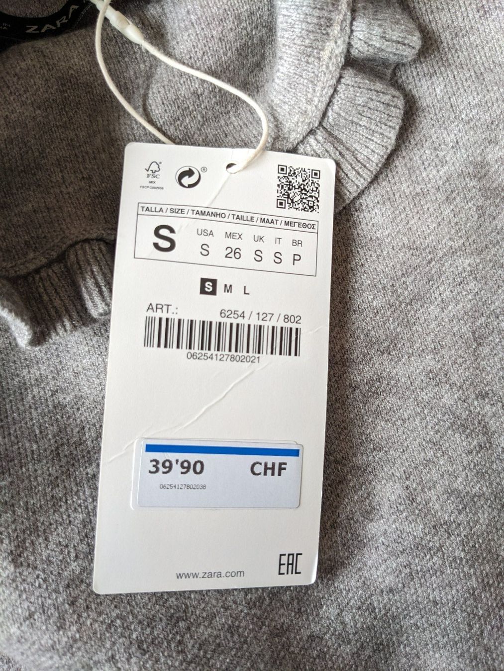 Zara Vestiti: Zara Strickkleid S - neu mit Etikett – Nuovo e nell'imballaggio originale da Lengnau AG venduto da Nathi88 6