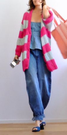 VICOLO lange Strickjacke - neu -