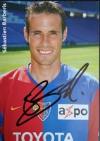 Original Autogrammkarte von Sébastien Barberis / FC Basel