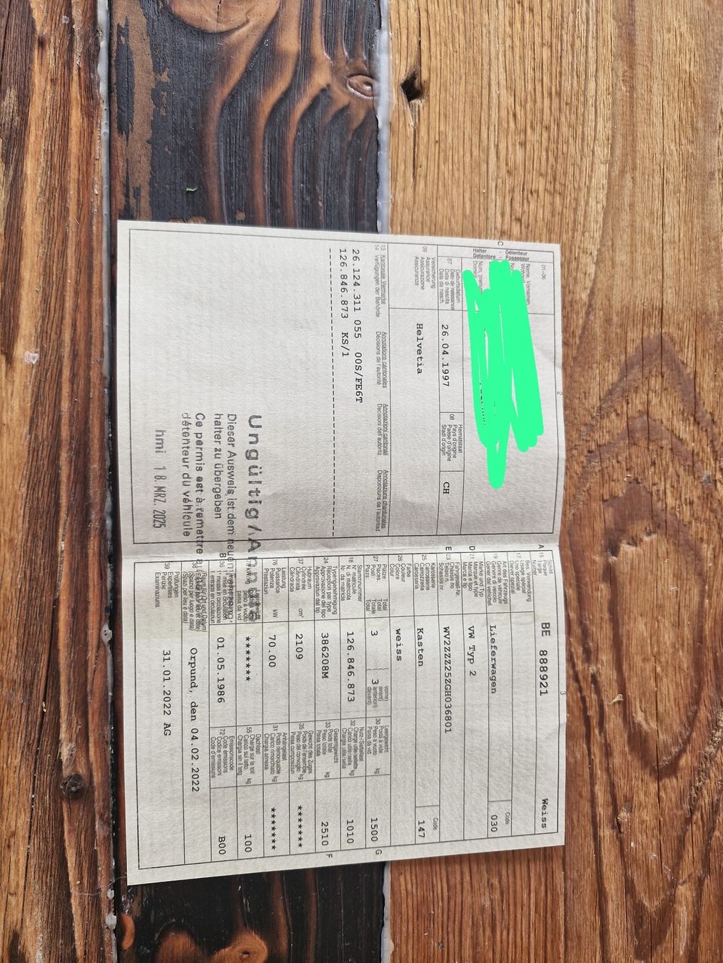 VW Veicoli da campeggio: VW T3 umgebaut als Camper – Usato da Biel/Bienne venduto da fat_f92k 5