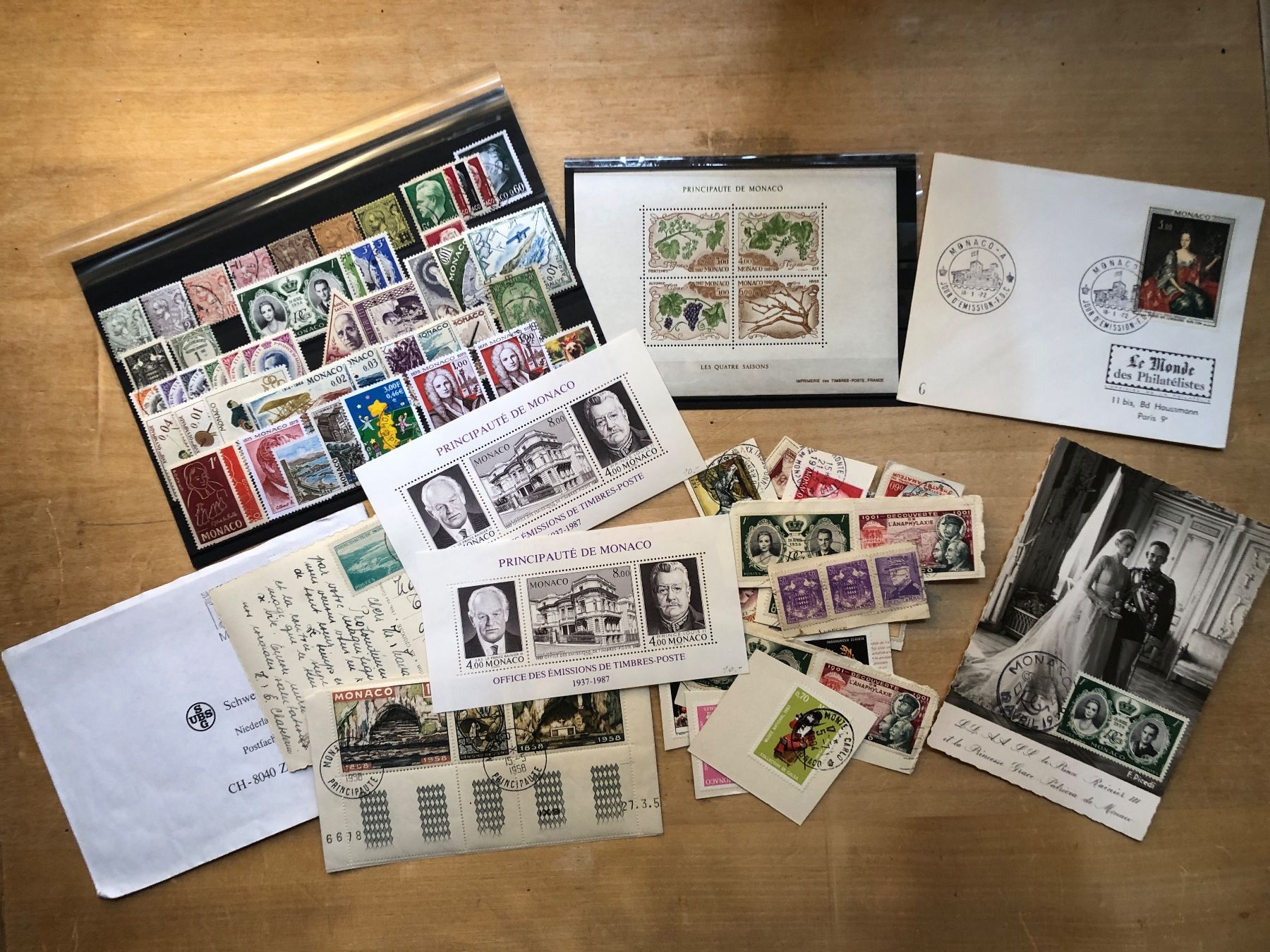Alle Briefmarken: MONACO – Gebraucht aus Neuchâtel von Atahuallpa