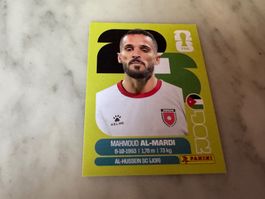 Mahmoud Al-Mardi Panini Sticker Fifa WM 2026 JOR 17