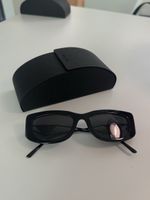 Prada Sunglasses Black Rectangular with Case