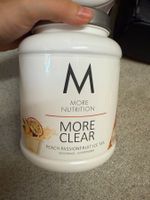 More Nutrition More Clear Pfirsich Maracuja 600g neu